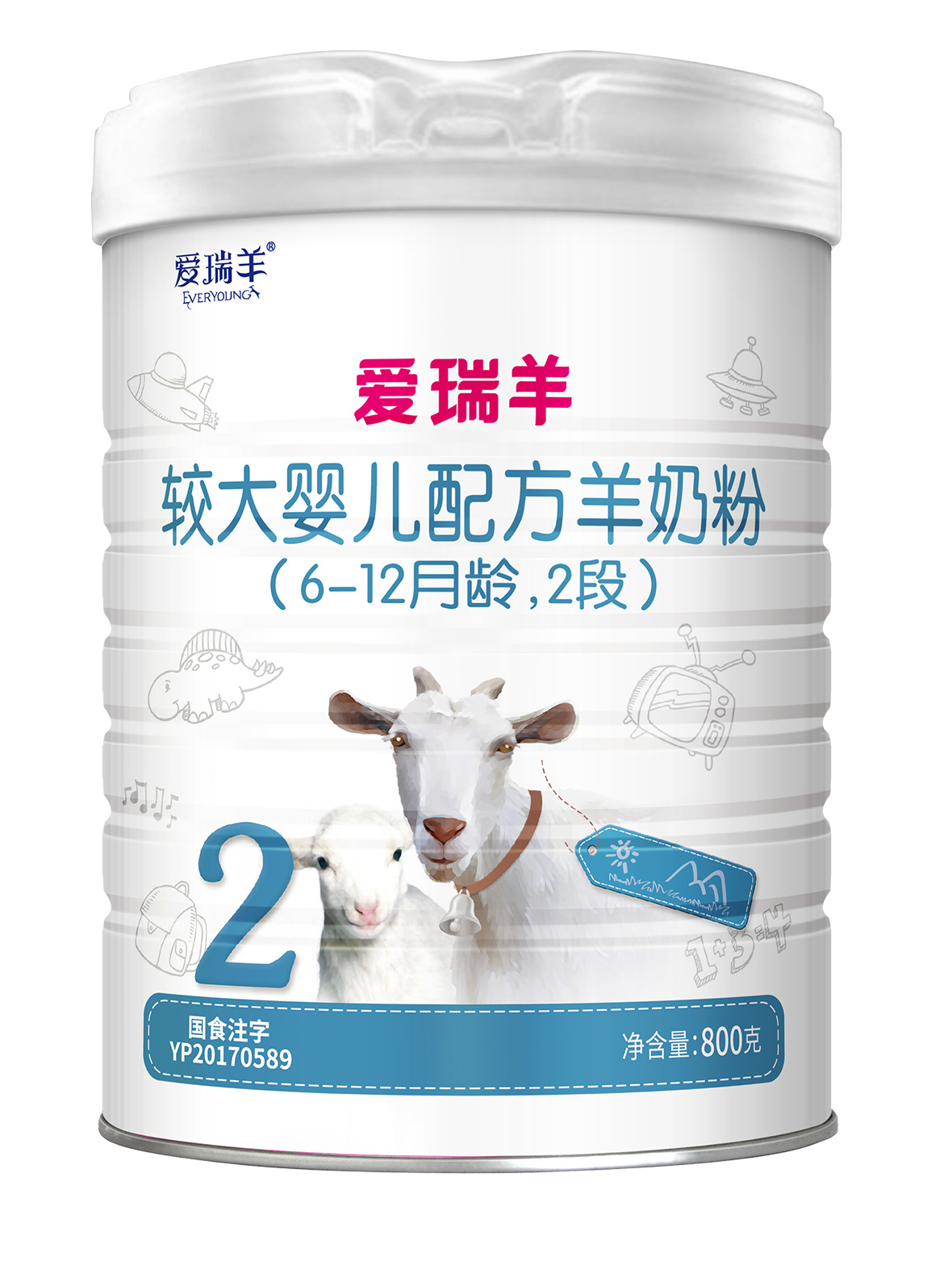 幼儿配方羊奶粉（6-12月龄.2段）